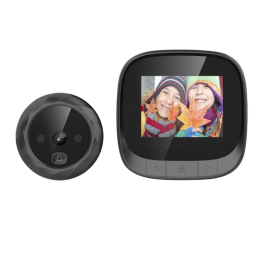 Visual cat eye video doorbell