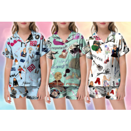 Children's Printed Home Pajama Set