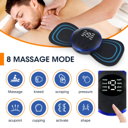 EMS cervical pulse massage patch