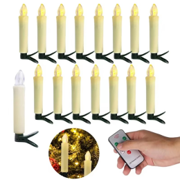 Timer remote control electronic candle set