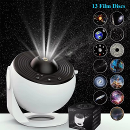 13 Modes of Galaxy Star Projector Light