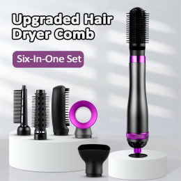 6 in 1 Negative Ion Hair Dryer