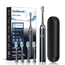 6 Gear Ultrasonic Electric Toothbrush