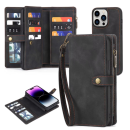 Multifunctional mobile phone case wallet for iPhone