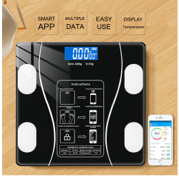 Smart home electronic body fat scale