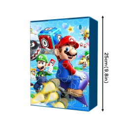 Christmas Advent Calendar Mario Toys