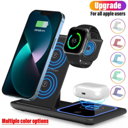 Desktop Folding 3 in 1 Wireless Charger