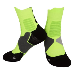 6 Pair Mid-calf professional sports socks