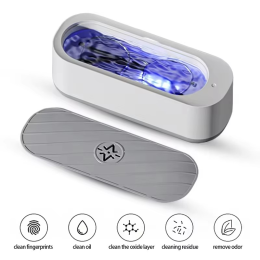 Vibrating glasses cleaning machine