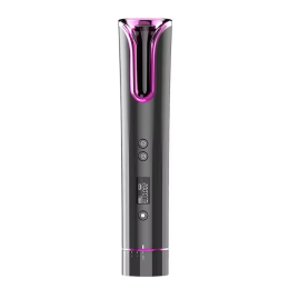 Automatic rotating rose curling iron