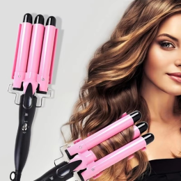 Three tube wave curler