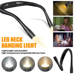 Outdoor Night Running USB Neck Reading Light