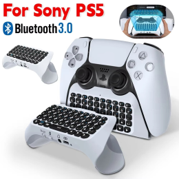 Wireless External Keyboard for PS5 Controller
