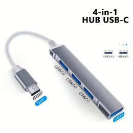 Type-C to USB 3.0 4-port Hub