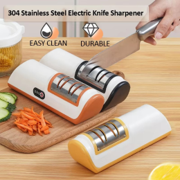 USB Rechargeable Electric Knife Sharpener