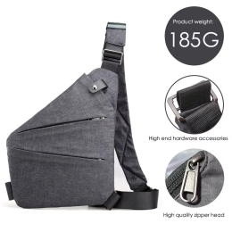 Men's Crossbody Chest Bag Shoulder Bag