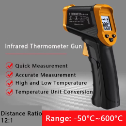 Infrared Thermometer Industrial Kitchen Thermometer Temperature Gun