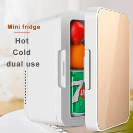 8L Car Refrigerator Freezer Small Dormitory Home Mini Refrigerator