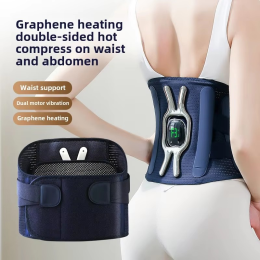Multifunctional heating massage belt