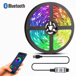 5050RGB Remote Control Bluetooth 5v Colorful Light Strip Set