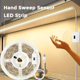 Hand-scanning sensor fill light strip USB powered LED sensor light strip