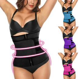 Plus size body shaper waist trainer belt women postpartum belly slimming underwear shaping strap shapewear belly fitness corset