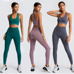 Seamless Yoga sets 2 piece sports set women sports bra leggings sports set women sports dress women workout clothes sports