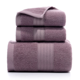 Pure cotton towel three piece set