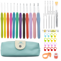 45-piece yarn knitting crochet set