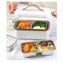 Pluggable heating insulation lunch box
