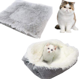Dual-purpose Plush Pet Cushion