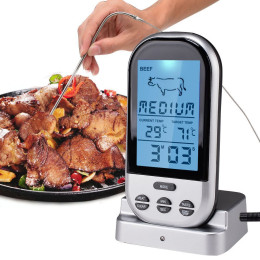 Digital Food Thermometer LCD Screen