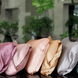 100% Mulberry Silk Pillowcase Pure Natural Silk Pillow Case