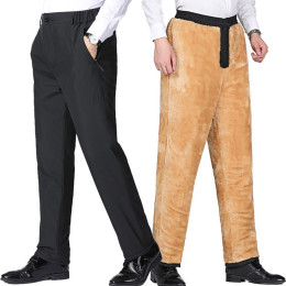 Men's high waist plus size thermal pants