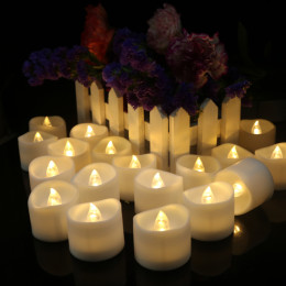 Electronic candle simulation led candle light