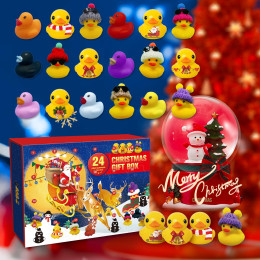 24-panel Christmas Rubber Duck Advent Calendar