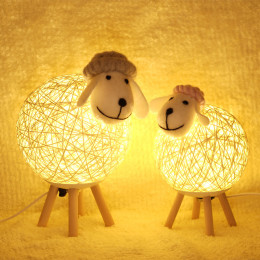 Adorable Dimmable Sheep LED Table Lamp
