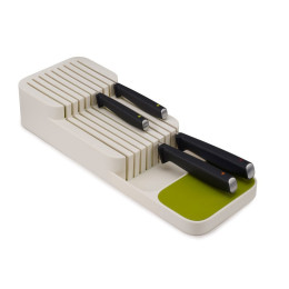 Kitchen double layer knife and fork storage box