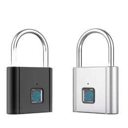 Durable Outdoor Luggage Smart Fingerprint Padlock