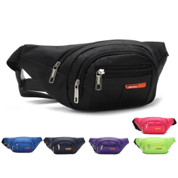 Adjustable shoulder strap outdoor waist bag