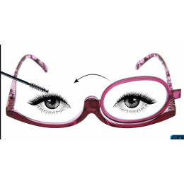 Female reading glasses flip makeup, revolving glasses for makeup presbyopia
