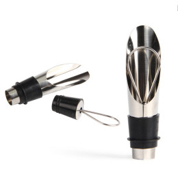 stainless steel wine pourer