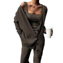 Soft & Comfortable knitted Cardigan set