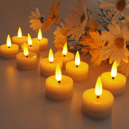 12Pcs LED simulation electronic candle light
