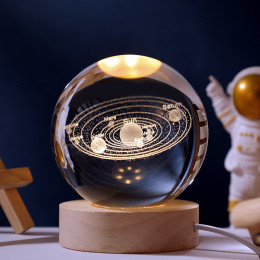 crystal ball night light