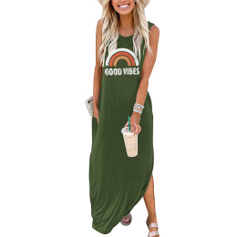 Ladies Good Vibes’ Vest Dress