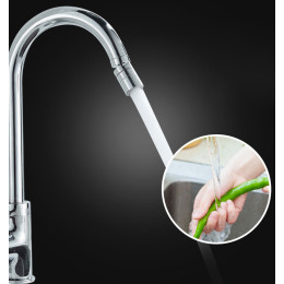 Splash-proof swivel faucet