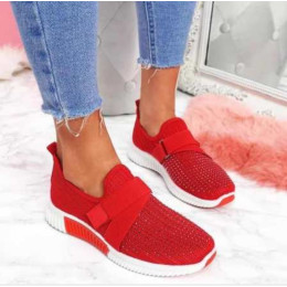 Summer flying woven casual sports shoes