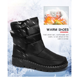 Women's Winter Snow Waterproof High-Top Non-Slip Boots