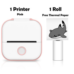 Mini Portable Sticker Printer T02 Pocket Printer